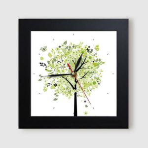 아트박스/꾸밈 ct802-행복을주는사계절트리_미니액자벽시계