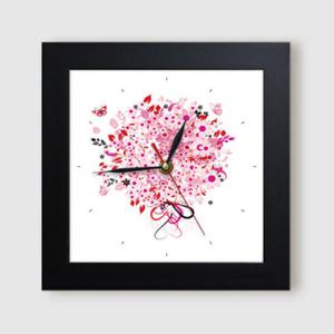 아트박스/꾸밈 ct829-사계절해피트리_미니액자벽시계