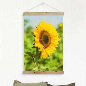아트박스/꾸밈 th224-우드스크롤_60CmX90Cm-해바라기꽃그림3