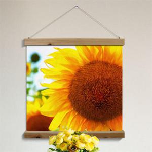 아트박스/꾸밈 th241-우드스크롤_60CmX60Cm-해바라기꽃그림6