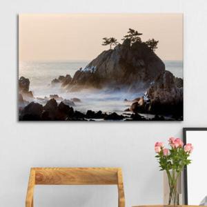 아트박스/꾸밈 ia884-아크릴액자_바다바위위의소나무(대형)