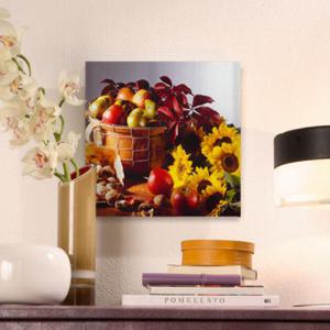 아트박스/꾸밈 cl078-아크릴액자_해바라기와과일바구니(중형)