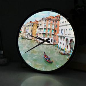 아트박스/꾸밈 ng022-LED시계액자35R_베니스에서