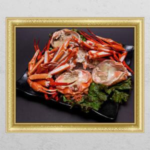 아트박스/꾸밈 tl072-싱싱한대게3_창문그림액자