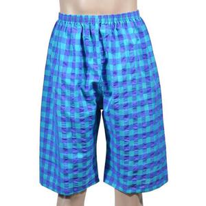 심플 체크 디자인 남성 특면 CP 8부 파자마 잠옷 바지