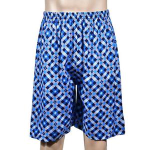 부드러운 레이온 남성 풍기 7부 파자마 잠옷 바지