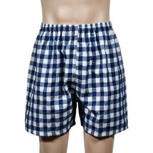 여유로운 핏 남성 체크 특면 CP 3부 파자마 잠옷 바지