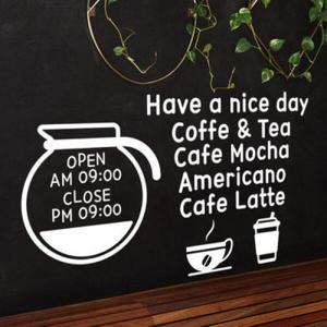 아트박스/꾸밈 ia720-카페메뉴와오픈클로즈_그래픽스티커