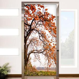 아트박스/꾸밈 ps630-재물복이주렁주렁감나무_현관문시트지