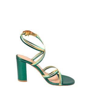 Gianvito Rossi Calissa 블록 힐 샌들 G3258885RICNPS HUAM TP936372811