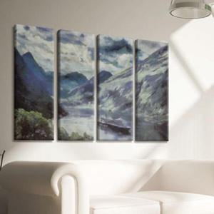 아트박스/꾸밈 ix463-노르웨이크루즈여행_대형노프레임세트