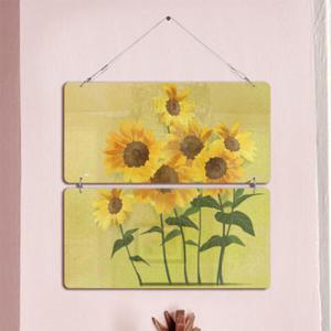 아트박스/꾸밈 nk435-멀티아크릴액자_수채화해바라기(2단)