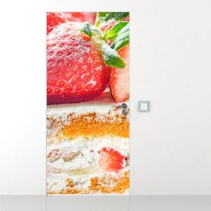 아트박스/꾸밈 gb798-달콤딸기케이크_현관문시트지