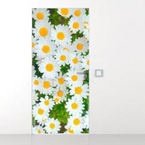 아트박스/꾸밈 gb845-예쁜데이지꽃_현관문시트지