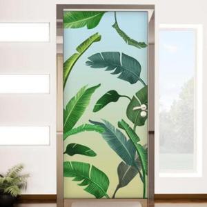 아트박스/꾸밈 pr014-보태니컬일러스트_현관문시트지