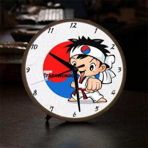 아트박스/꾸밈 ng587-LED시계액자25R_어린이태권도