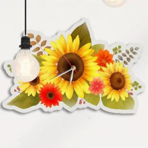 아트박스/꾸밈 nz592-인테리어벽시계_행운의해바라기