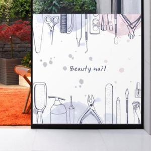 아트박스/꾸밈 pr430-뷰티네일도구_불투명유리시트지