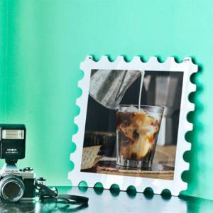 아트박스/꾸밈 nq584-행잉액자_핸드드립커피(우표중형)