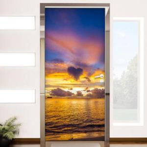 아트박스/꾸밈 pr016-사이판섬일출_현관문시트지