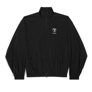 발렌시아가 AL 로고 하이넥 트랙 재킷 839108TRO31 1000