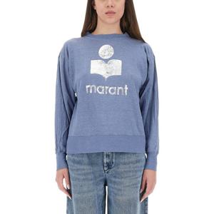 이자벨마랑에뜨왈 블루 리넨 스웨터 TS0005FA A1N10ELUSI