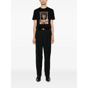 25 FW 베르사체 크리스털 장식 티셔츠 10139441A15100 TP439095548