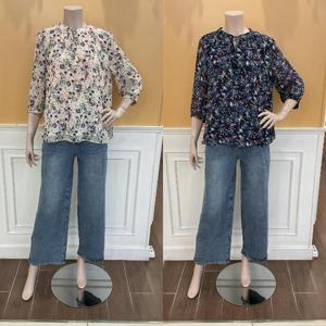 BCBG M백화점 아랑 프린트 블라우스 B5B6B462