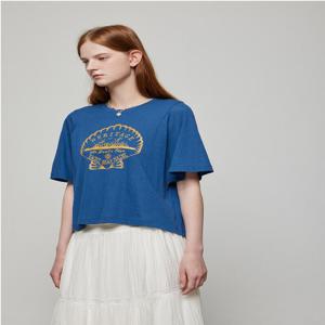 듀엘  프린트 린넨 티셔츠 (D252MSM058)