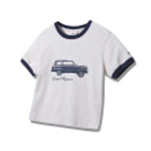 [지프]여성전용 WOMEN 배색 립브 반팔티셔츠 JQ2TSF233