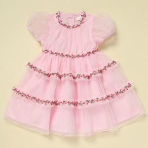 로엠걸즈꽃장식 셔링 드레스RGOW2558P