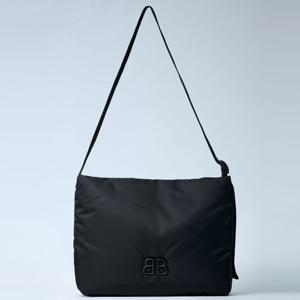 25 FW 발렌시아가 미디움 모나코 M Monaco 트윌 플랩 숄더백 블랙 804150 2ABFB 1000