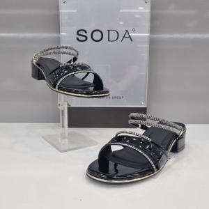 [소다][소다] 여성 샌들 FRD505 3CM 블랙_US