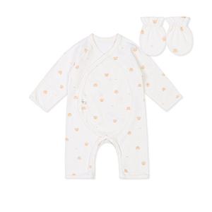 [오가닉맘]코코워니배내가운손싸개세트(MKFNBW06)