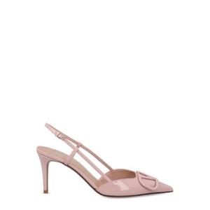 Valentino VLogo 시그니처 포인티드 토 슬링백 펌프스 6W2S0R01TMK W34 TP934853713