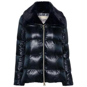 에르노 페이크 퍼 칼라 패딩 재킷 PI001923D12017Z