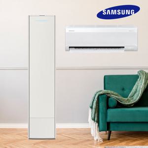 삼성 AI 인버터 무풍 갤러리 투인원 19+6평 에어컨 실외기 리모컨포함 AF80F19D25BRS