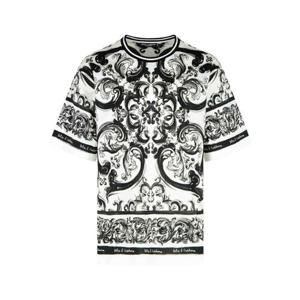 돌체앤가바나 반팔 티셔츠 G8PN9TII7HMHX5DQ Black