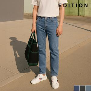 [에디션] 스탠다드 슬림핏 데님팬츠 (NED5DP1901)