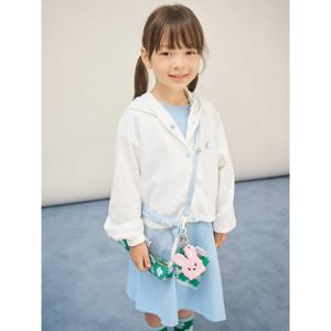 [빈폴키즈] 투명 럭키 미니 크로스백 - 그린 (BI57D2U02M)