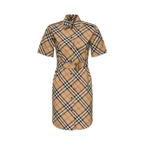 버버리 미디 원피스 8111701 B9368 SAND