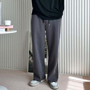 피그먼트 남자 와이드팬츠 SD-241026M 남녀공용바지 와이드팬츠 와이드바지 통바지 스트링 피그먼트 도톰바지