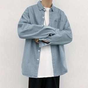 남자남방 심플 캐주얼 남성 청자켓 청남방 셔츠