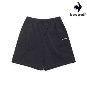 [르꼬끄] 남녀공용 르꼬끄X275C 루즈핏 4부 숏팬츠 QQ323XHP71_BLK