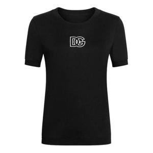 돌체앤가바나 반팔 티셔츠 F8N08Z GDC9WN0000 BLACK