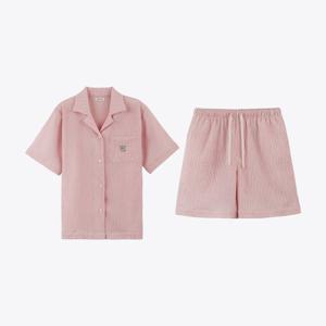 [예스]스트라이프 핑크 여성 파자마 YSWNB453