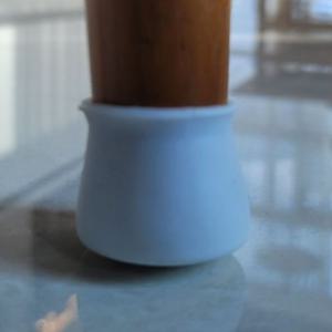 실리콘의자발커버 원 사각형 식탁발커버 4p 흰색 식탁의자양말 식탁의자발커버 의자다리커버 의자발커버 식타의자커버