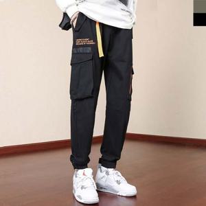 KSS KX-257M 남자스트릿 카고 스트랩 조거팬츠 남자의류 팬츠 면바지 카고바지 조거바지 스트릿 카고팬츠 카고스트랩