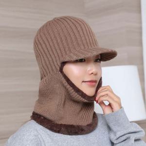 귀달이모자 브리드 넥워머 털모자(베이지)겨울 겨울모자 털모자 방한모자 넥워머 l