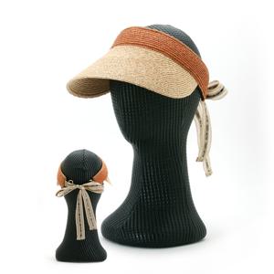 샵앤) 여성 사이즈밴드 여름 지사 썬캡 챙모자 DJ-WH-0850-오렌지